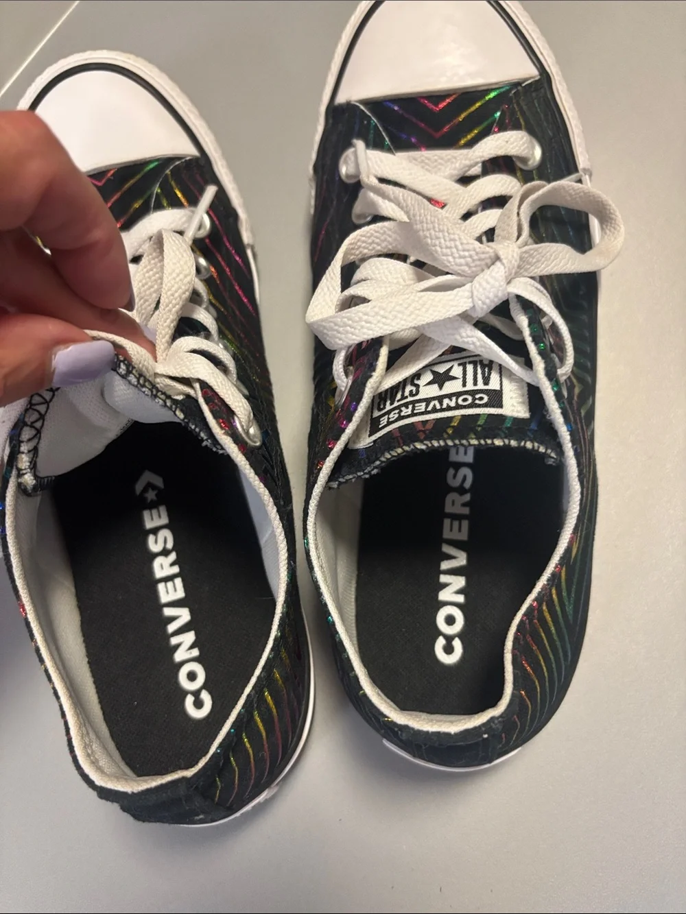 Converse Low Top Sneakers - “All of the Stars” - Picture 5 of 7